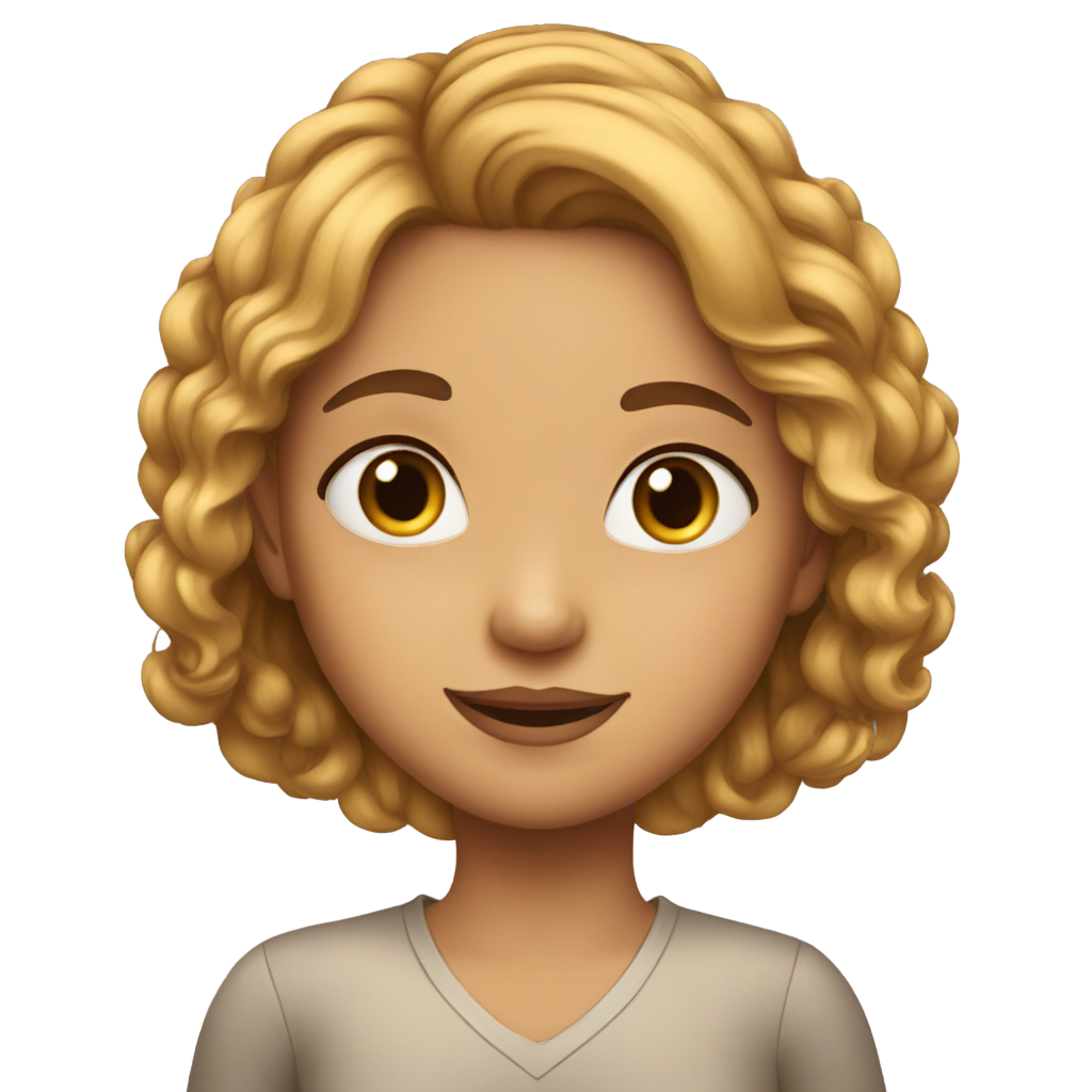 genmoji: A girl who looks like her name is Veronica