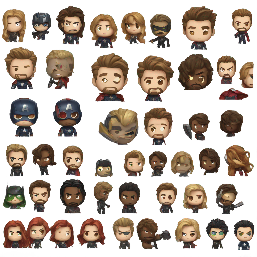 genmoji: avengers