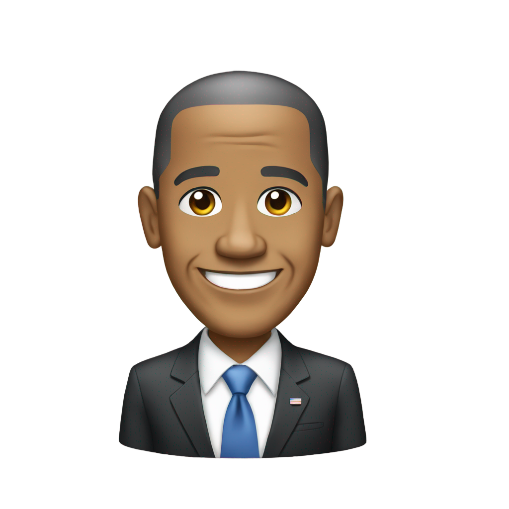 genmoji: Barack Obama