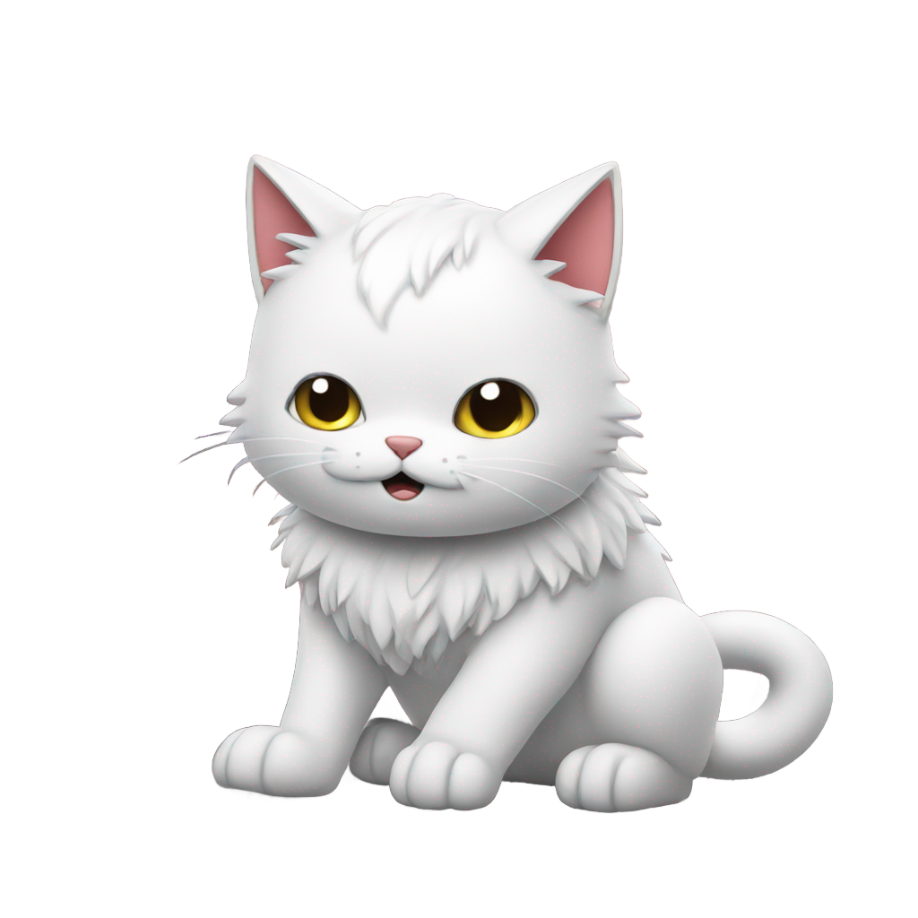 genmoji: Battle cats on mountain