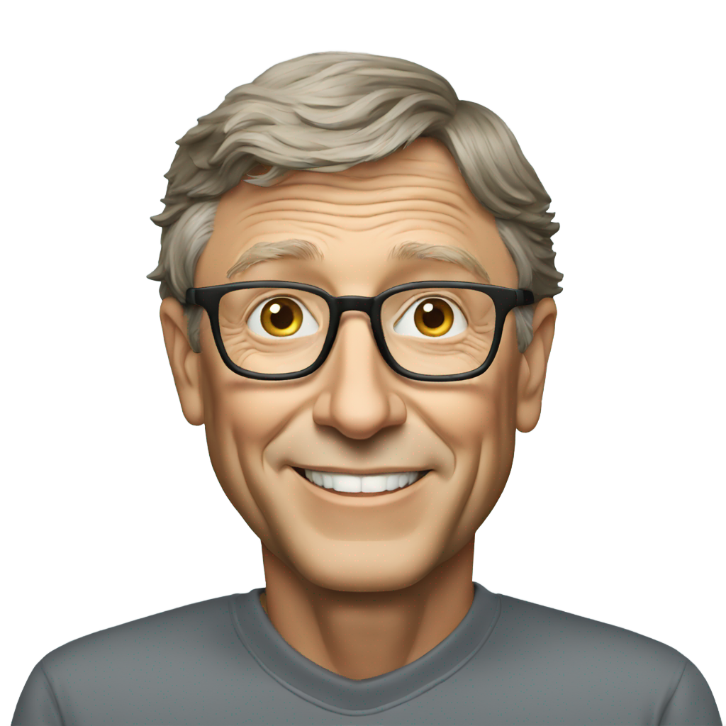 絵文字：Bill Gates