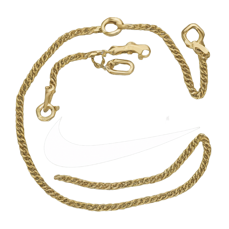 a custom nike dimond chain