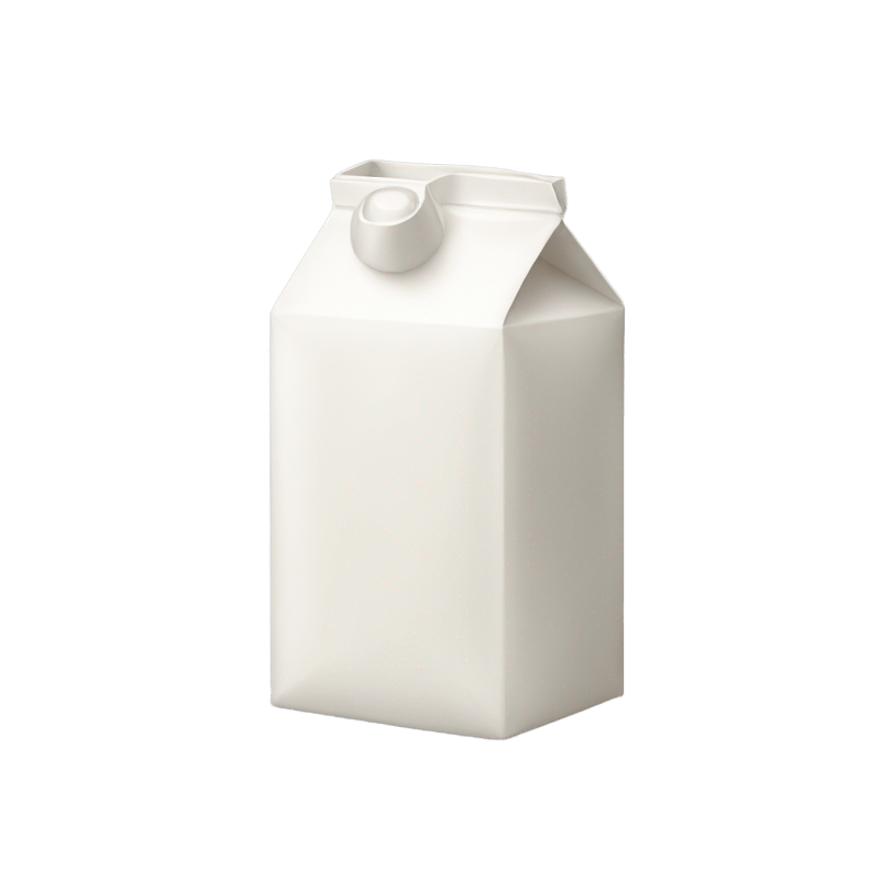 A milk carton