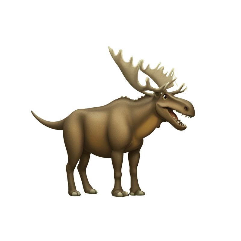 a moose dinosaur