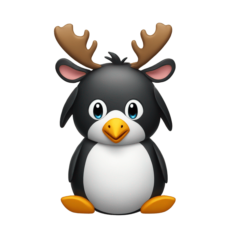 a moose penguin