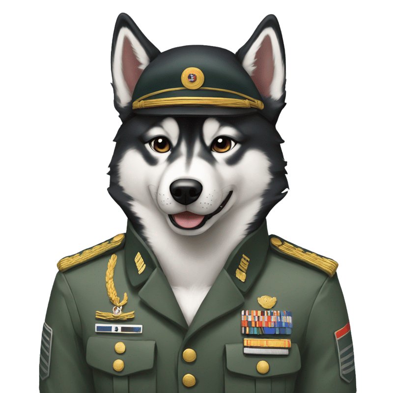 anthro-black-male-husky-in-south-korean-army-uniform