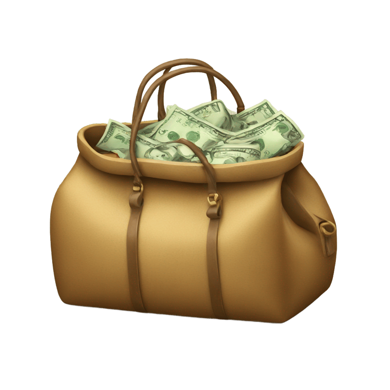 bag with money