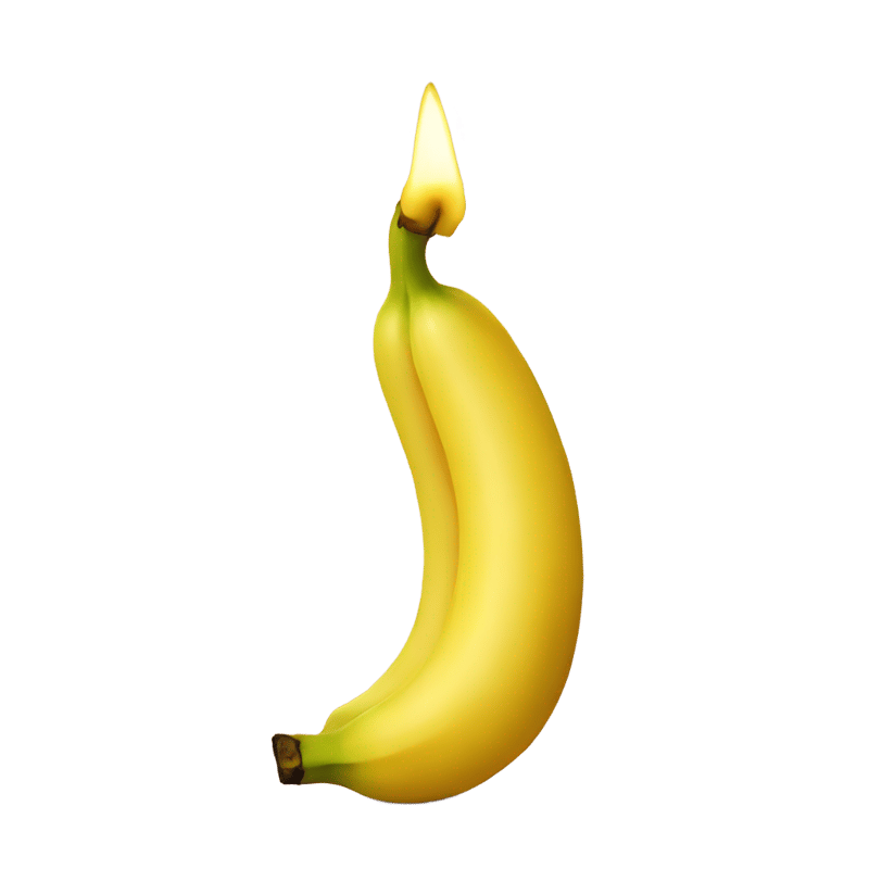 Banana candle