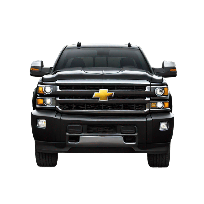 black chevy silverado 2500