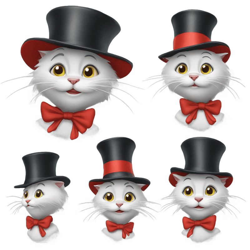 Cat in the hat cartoon