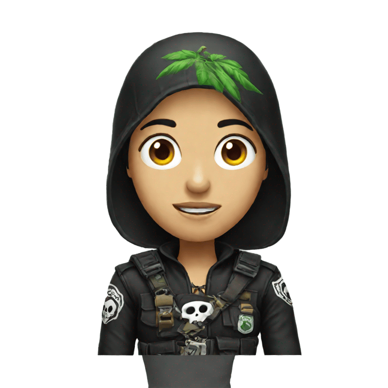 caveira com pau