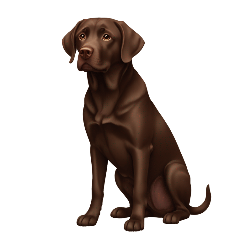 chocolate lab name, Gibson