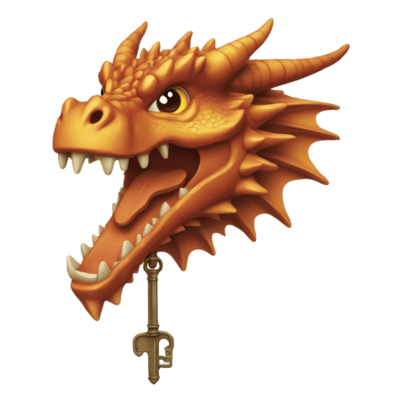 Dragon head key