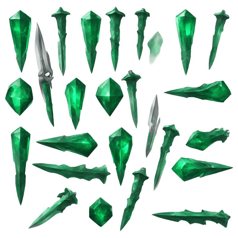 Emerald daggers