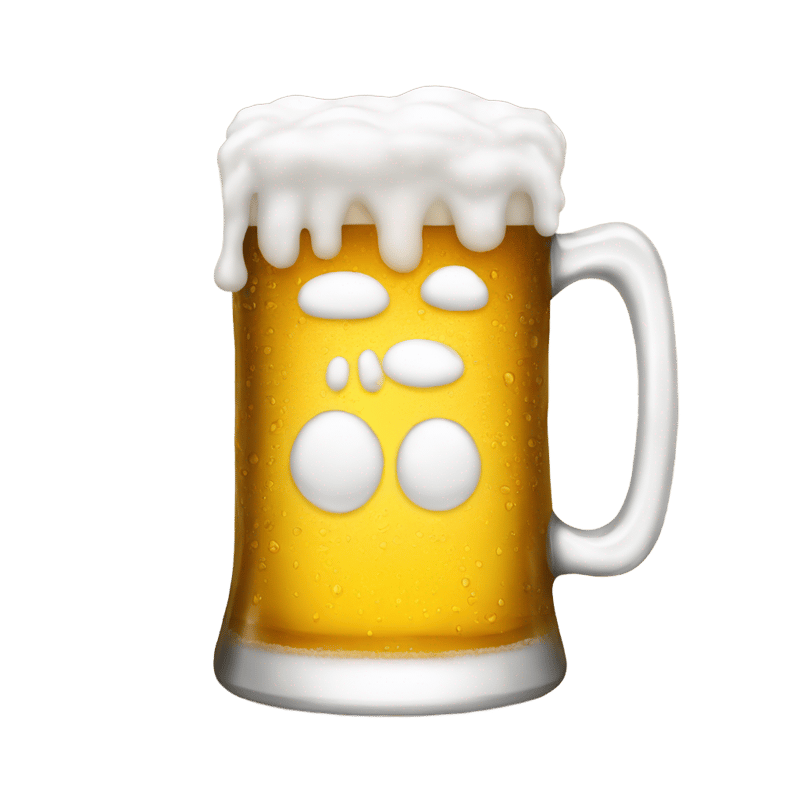 foamy mug of beer