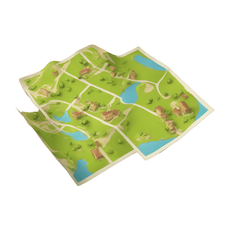 foldable map