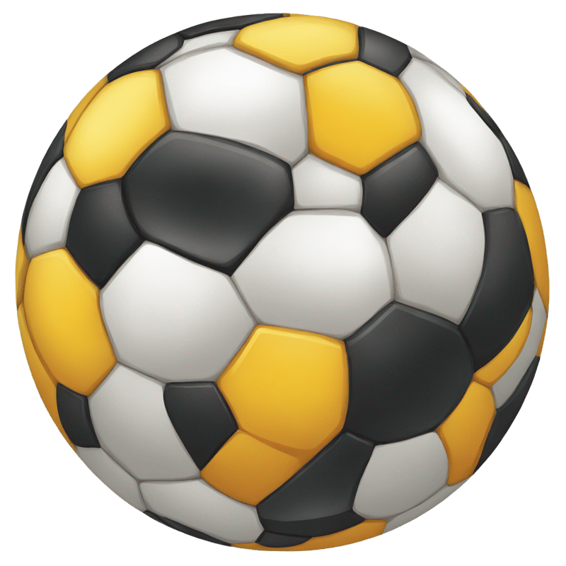 football mixed with soccerball