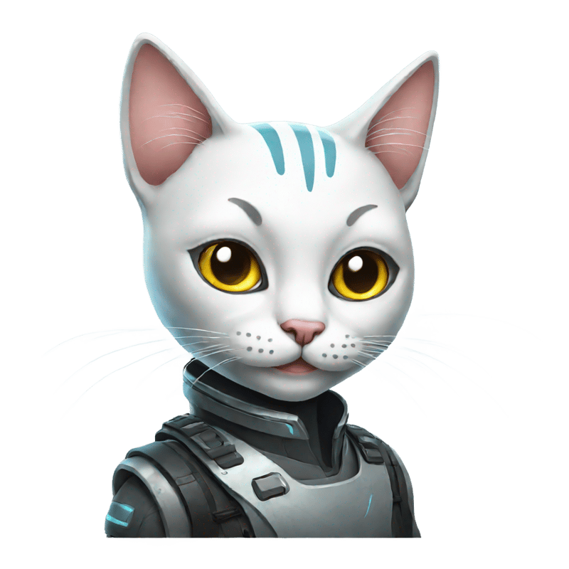 Futuristic cat