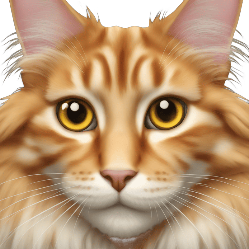 Ginger Maine coon