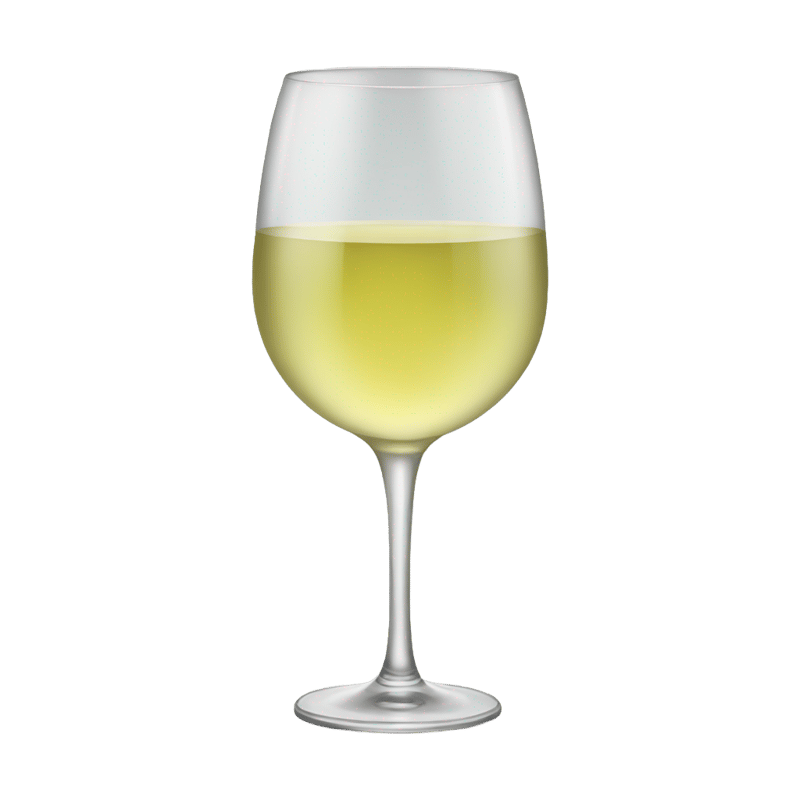 Glass of white wine