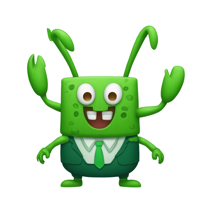 green mr krabs