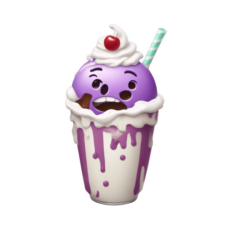 Grimace milkshake