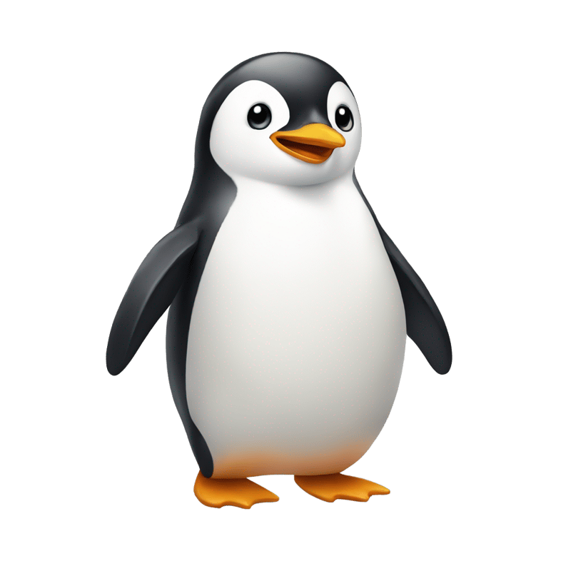 happy penguin