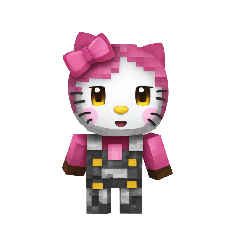 Hello Kitty Minecraft