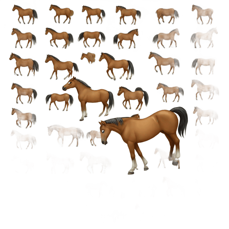 horse reproducing