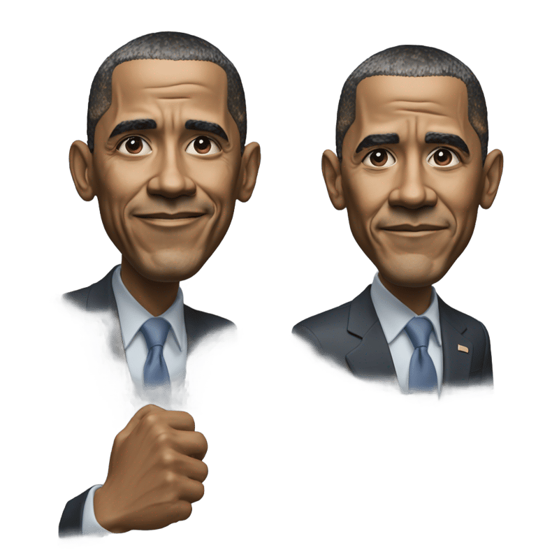 Hyperrealistic, 4K, perfect quality, no flaws, no disfigurement, Barrack Obama