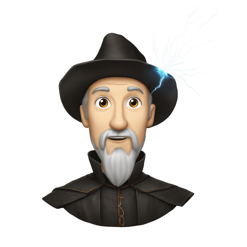 John Calvin casting thunderbolts on the Papists