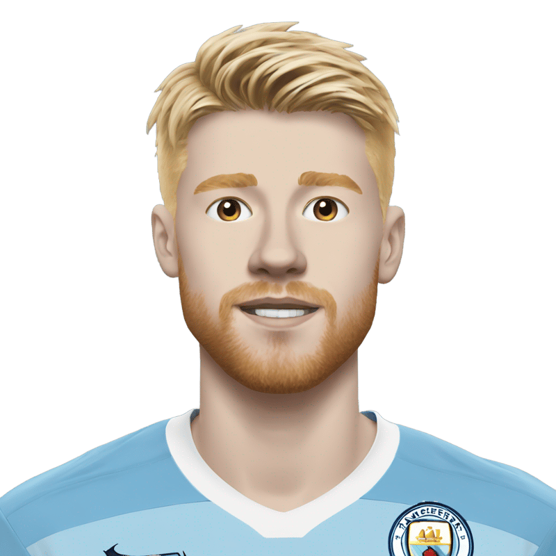 Kdb MANCHESTER CITY FC NUNBER 17