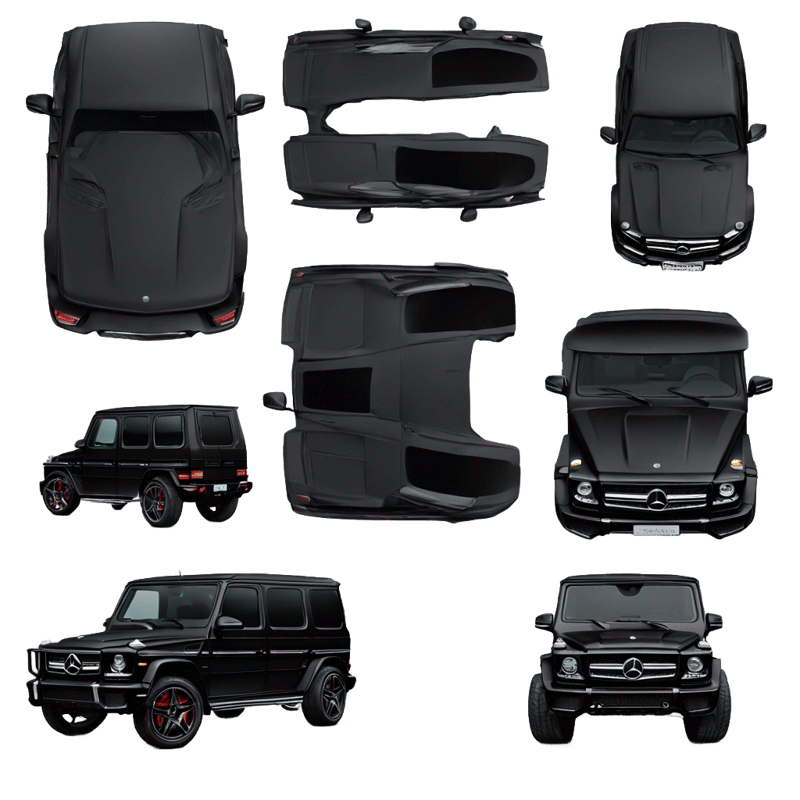 Matte black 2014 Mercedes g63