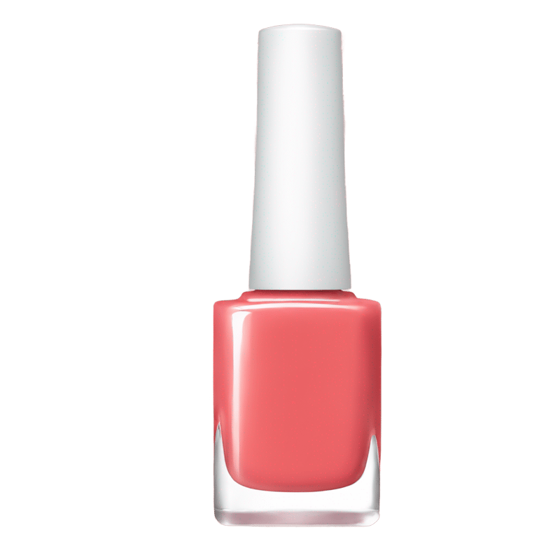 Nail polish light red