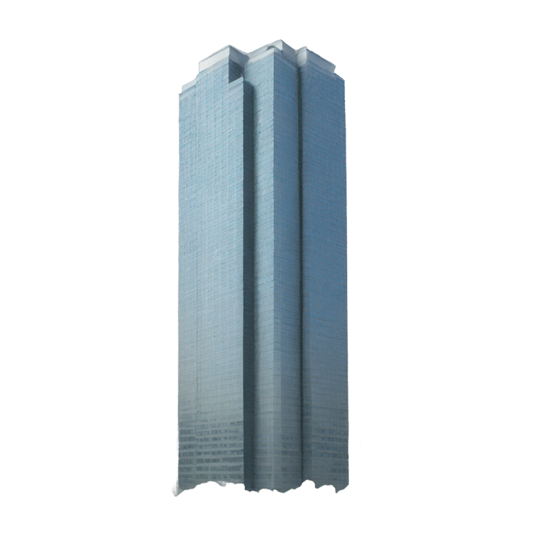 One tall skyscraper building