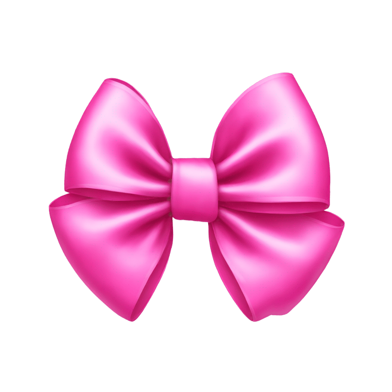 pink bow