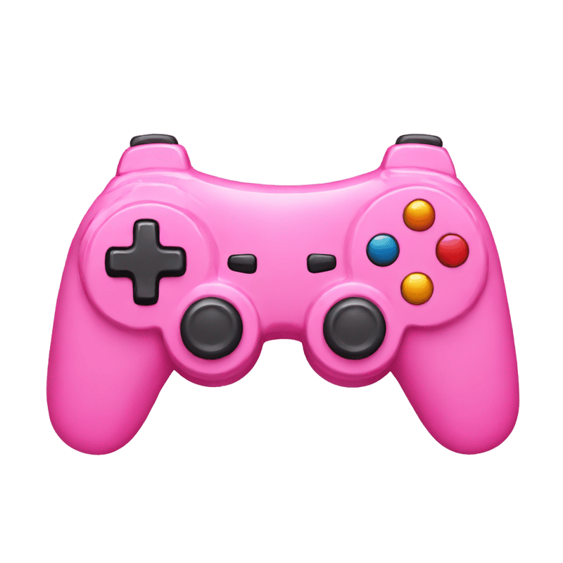 pink gamepad