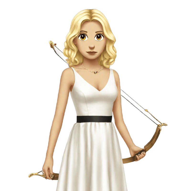 Prophecy Girl prom buffy crossbow white dress