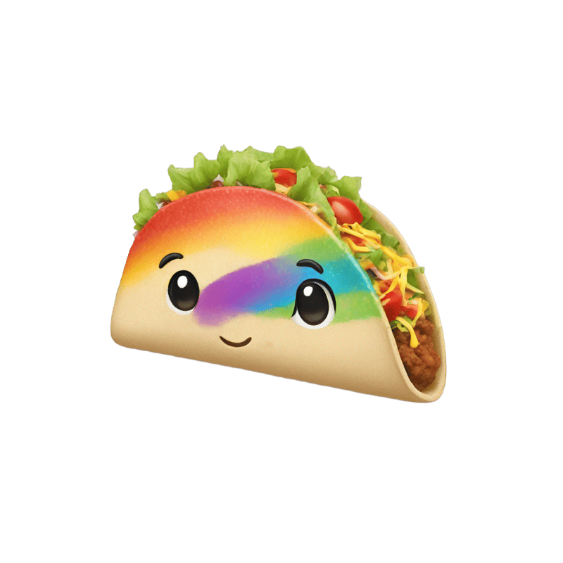 Rainbow Taco