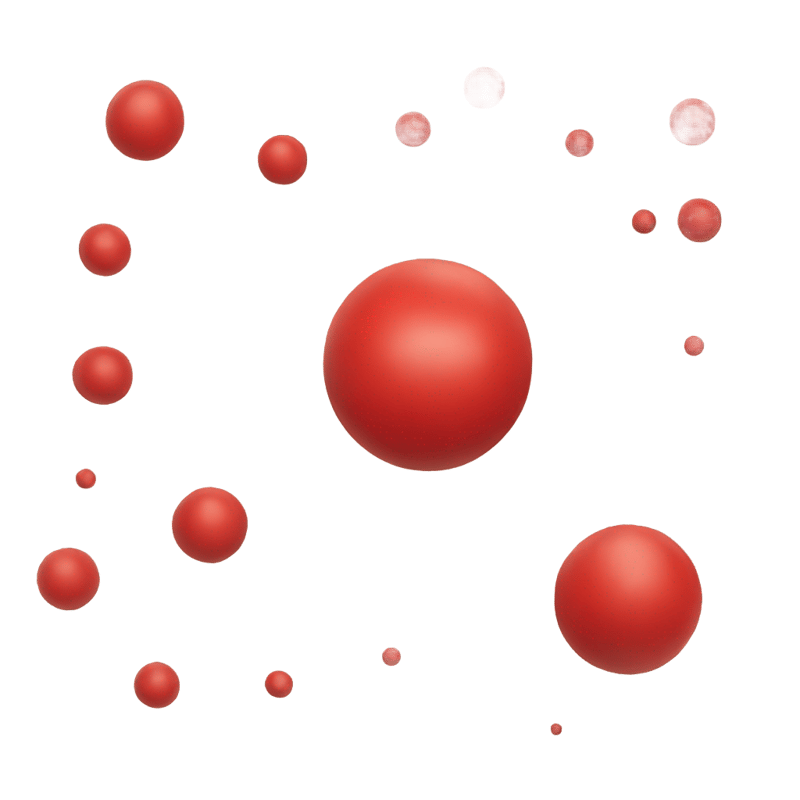 red rubber ball