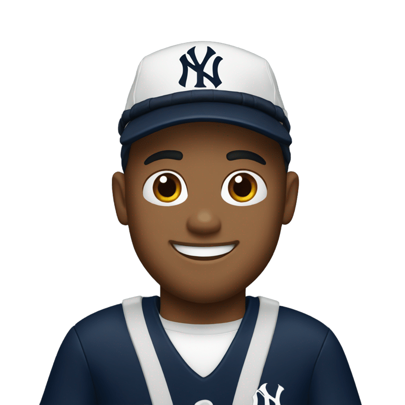 Sailor in New York Yankees hat