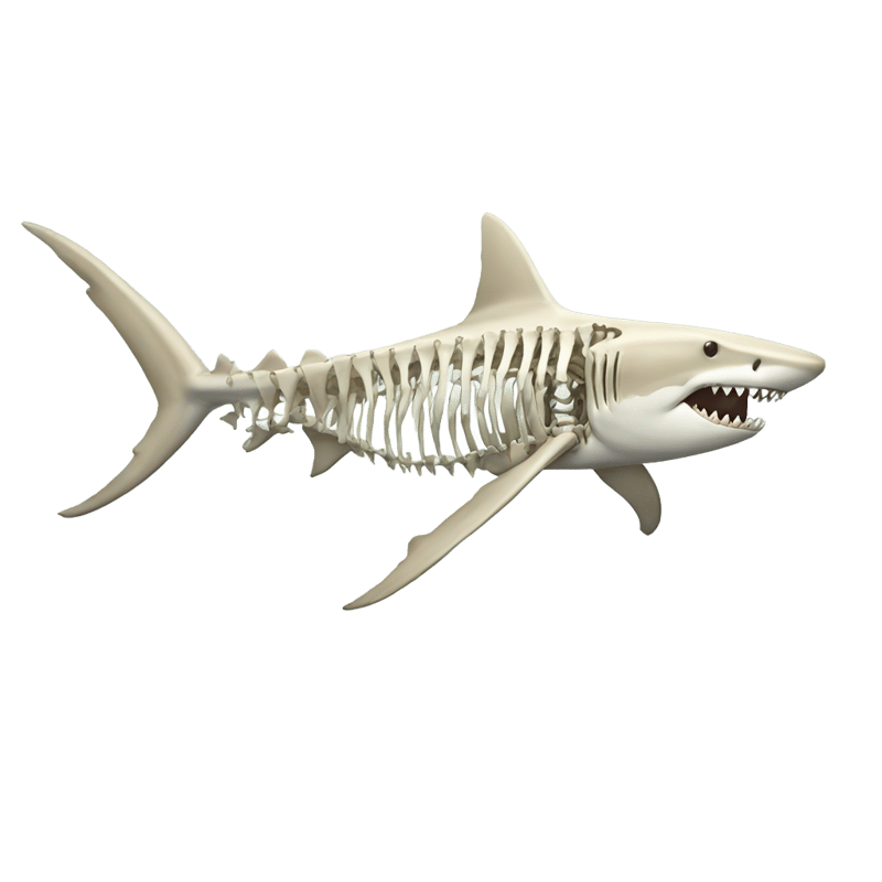 Shark skeleton