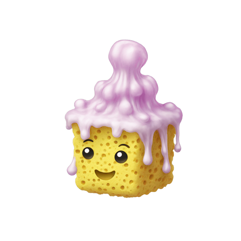 soapy sponge