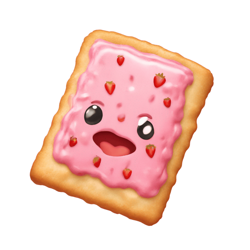 Strawberry frosted poptart