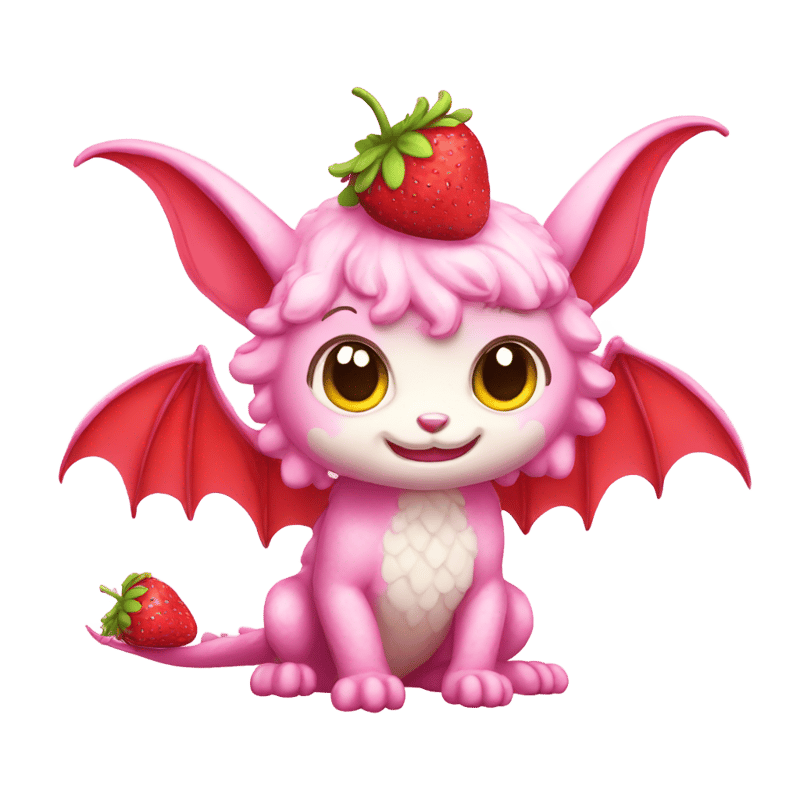 Strawberry shortcake bat dragon