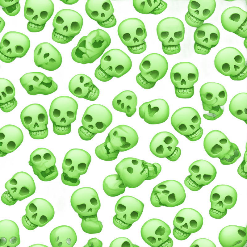 The Grass green Skull