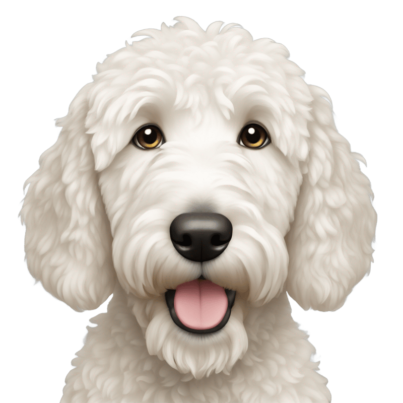 White Goldendoodle