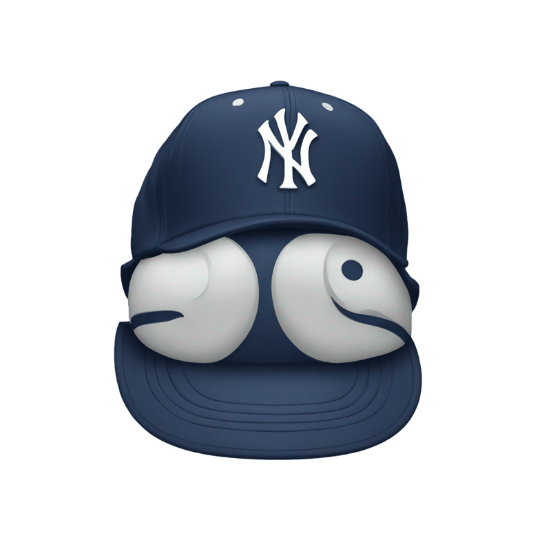 Yankees hat no brim