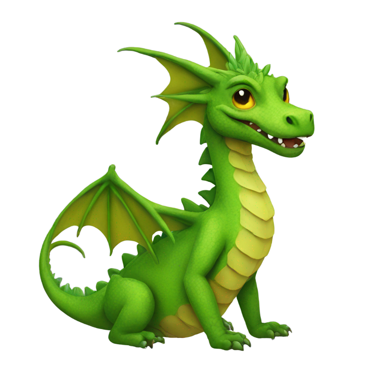 genmoji : Dragon de la weed