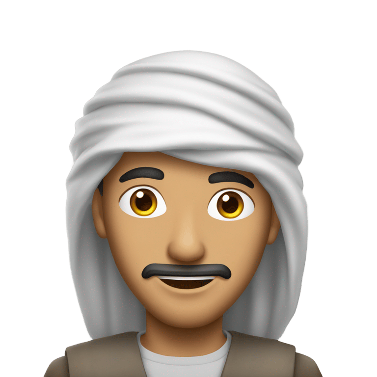 genmoji: arabian guy dynamite